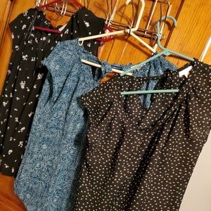 LC Lauren Conrad blouse bundle